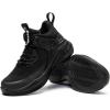 imageSYLPHID Steel Toe Boots for Men Safety Shoes for Women Work Sneakers Slip ResistantAl63black