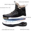 imageSYLPHID Steel Toe Boots for Men Safety Shoes for Women Work Sneakers Slip ResistantAl66grey
