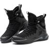 imageSYLPHID Steel Toe Boots for Men Safety Shoes for Women Work Sneakers Slip ResistantAl66black