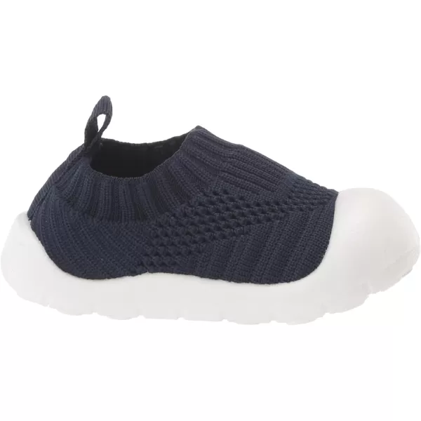 Gerber baby-girls Baby Toddler Boy and Girl Stretchy Knit Slip-on Sneaker