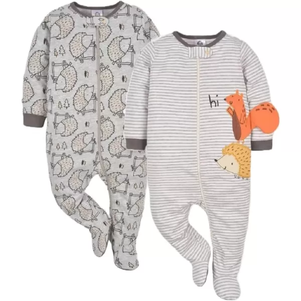 Hedgehog & Squirrel