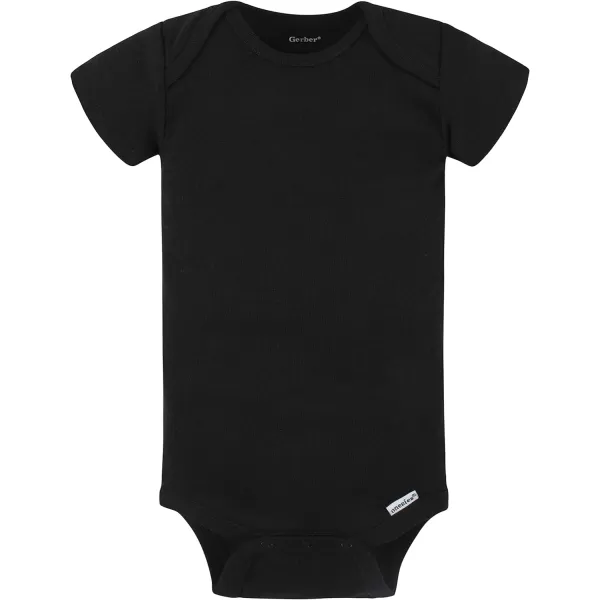 Gerber baby-girls 5-pack Solid Onesies Bodysuits