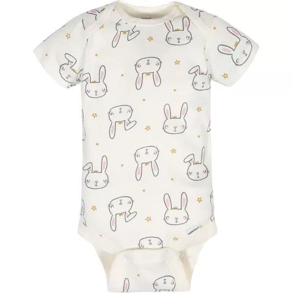 Gerber baby-girls 8-pack Short Sleeve Onesies Bodysuits