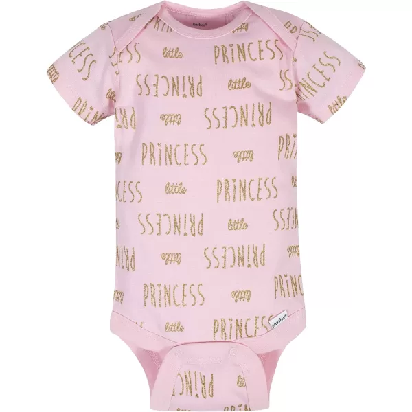 Gerber baby-girls 8-pack Short Sleeve Onesies Bodysuits