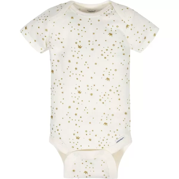 Gerber baby-girls 8-pack Short Sleeve Onesies Bodysuits