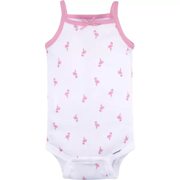 Gerber Baby Girls Multi-Pack Sleeveless Onesies Bodysuit
