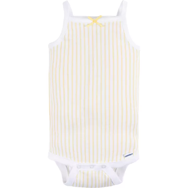 Gerber Baby Girls Multi-Pack Sleeveless Onesies Bodysuit
