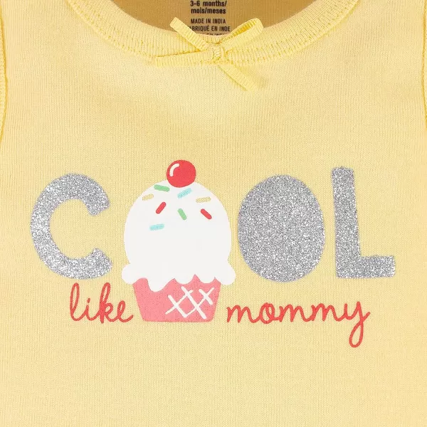 Gerber Baby Girls Multi-Pack Sleeveless Onesies Bodysuit
