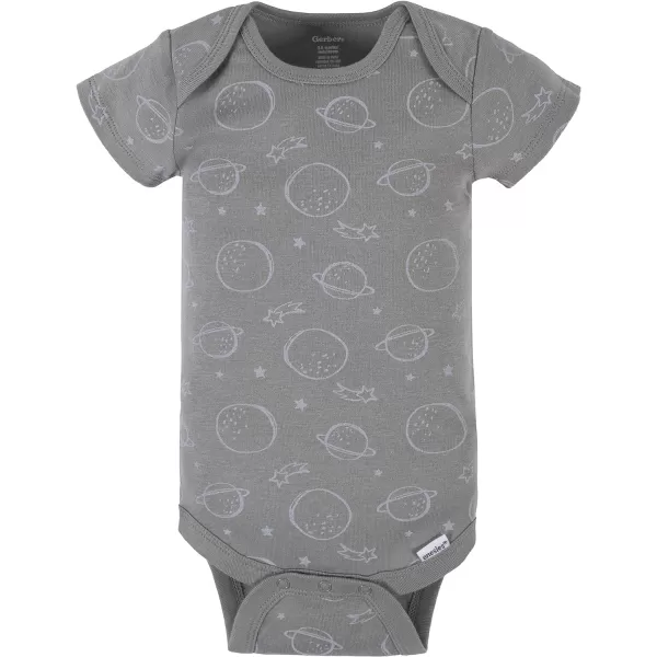 Gerber baby-boys 4-pack Short Sleeve Onesies Bodysuits