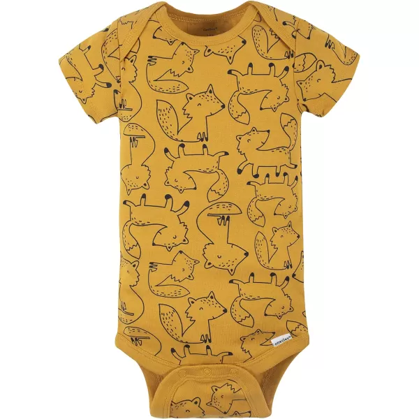 Gerber baby-boys 4-pack Short Sleeve Onesies Bodysuits