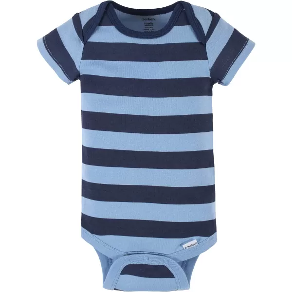 Gerber baby-boys 4-pack Short Sleeve Onesies Bodysuits