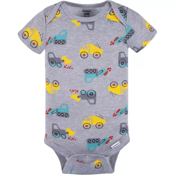 Gerber baby-boys 4-pack Short Sleeve Onesies Bodysuits