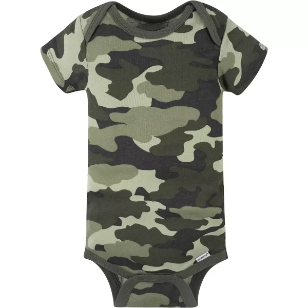 Gerber baby-boys 4-pack Short Sleeve Onesies Bodysuits