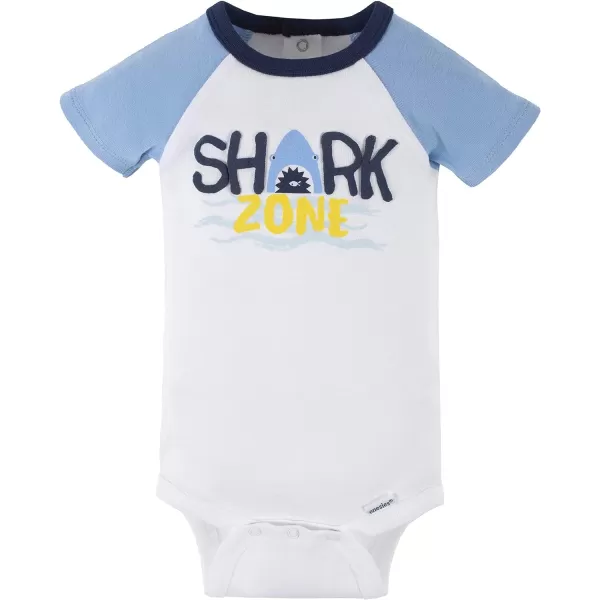 Gerber baby-boys 4-pack Short Sleeve Onesies Bodysuits