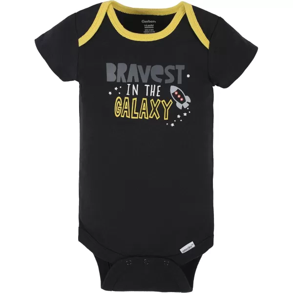 Gerber baby-boys 4-pack Short Sleeve Onesies Bodysuits