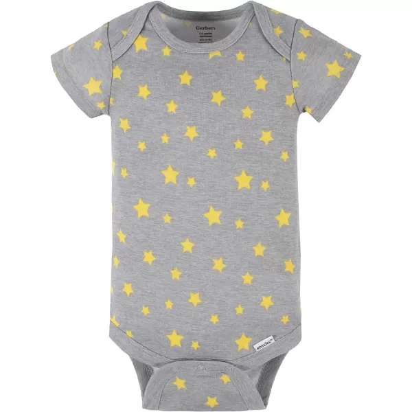 Gerber baby-boys 4-pack Short Sleeve Onesies Bodysuits