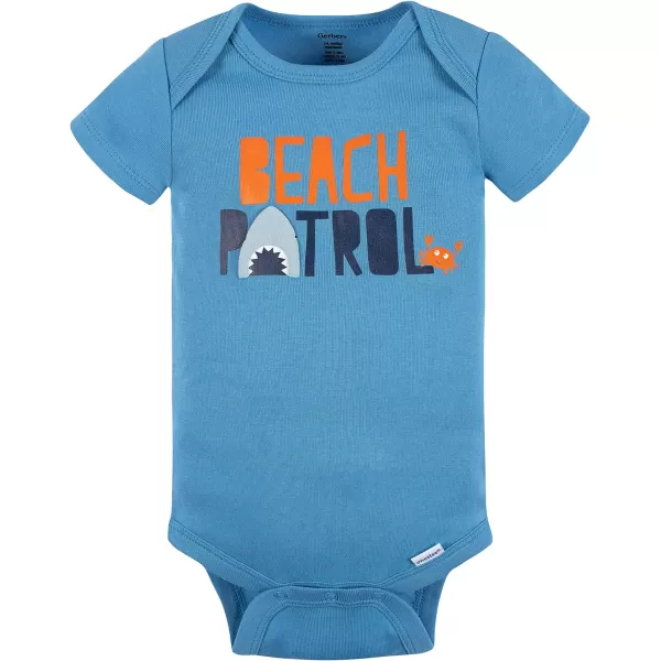 Gerber baby-boys 4-pack Short Sleeve Onesies Bodysuits