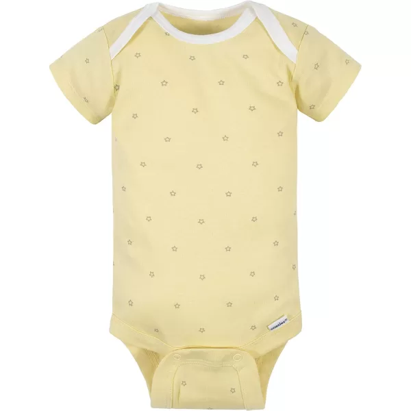 Gerber unisex-baby 8-pack Short Sleeve Onesies Bodysuits