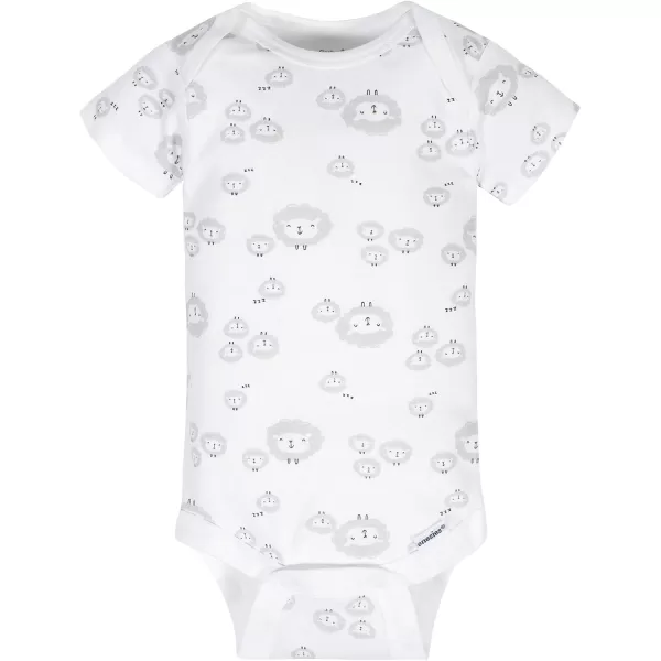Gerber unisex-baby 8-pack Short Sleeve Onesies Bodysuits