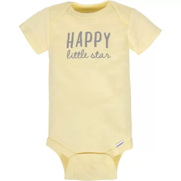 Gerber unisex-baby 8-pack Short Sleeve Onesies Bodysuits