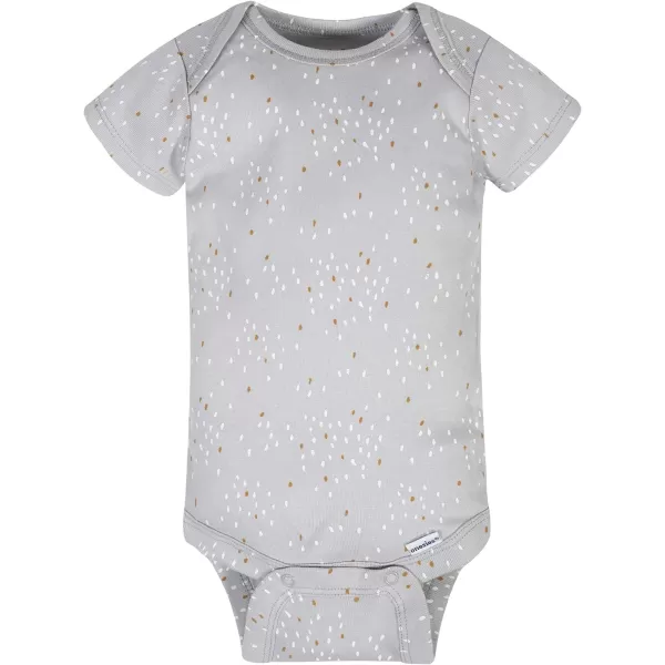 Gerber unisex-baby 8-pack Short Sleeve Onesies Bodysuits