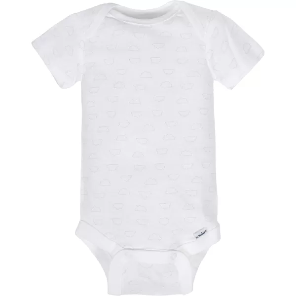 Gerber unisex-baby 8-pack Short Sleeve Onesies Bodysuits