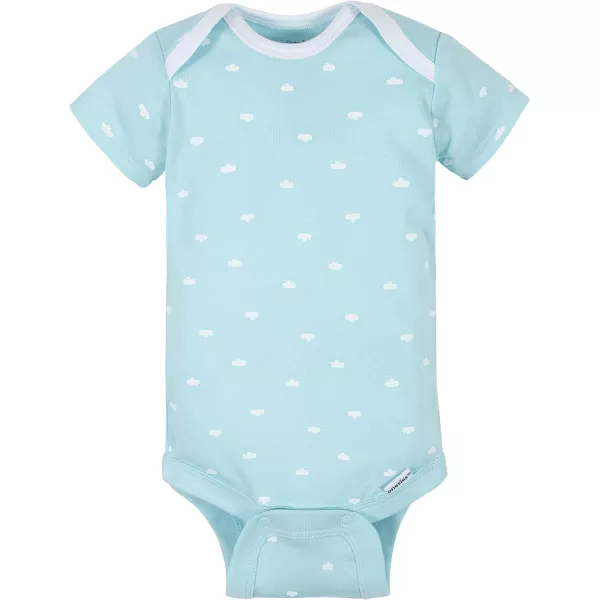 Gerber unisex-baby 8-pack Short Sleeve Onesies Bodysuits