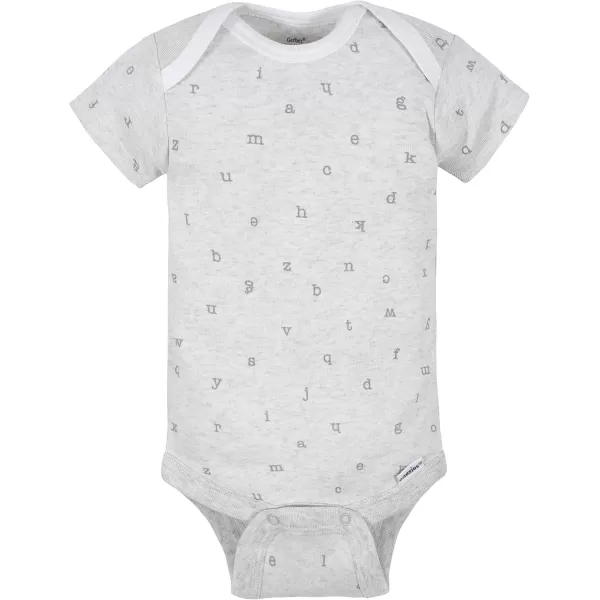 Gerber unisex-baby 8-pack Short Sleeve Onesies Bodysuits