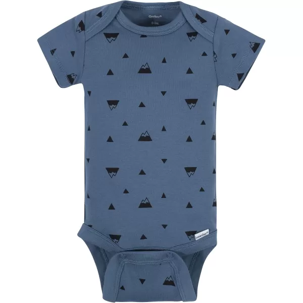 Grow by Gerber baby-girls 5-pack Short-sleeve Onesies Bodysuits