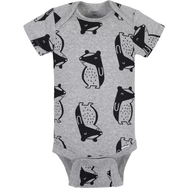 Grow by Gerber baby-girls 5-pack Short-sleeve Onesies Bodysuits
