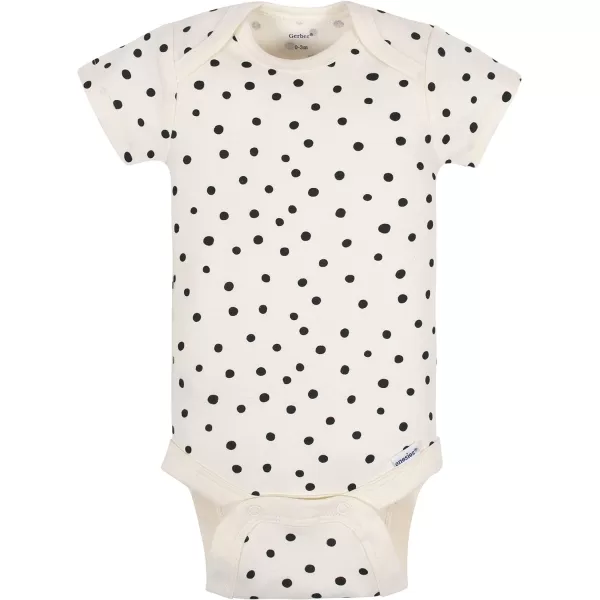 Grow by Gerber baby-girls 5-pack Short-sleeve Onesies Bodysuits