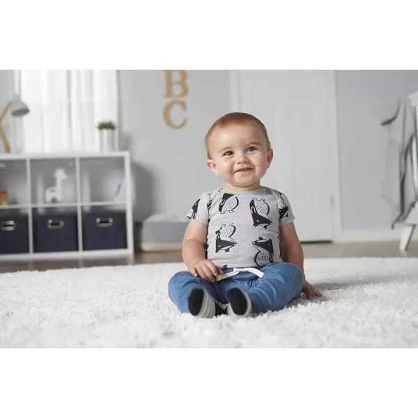 Grow by Gerber baby-girls 5-pack Short-sleeve Onesies Bodysuits