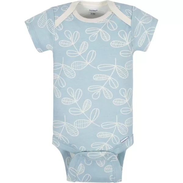 Grow by Gerber baby-girls 5-pack Short-sleeve Onesies Bodysuits