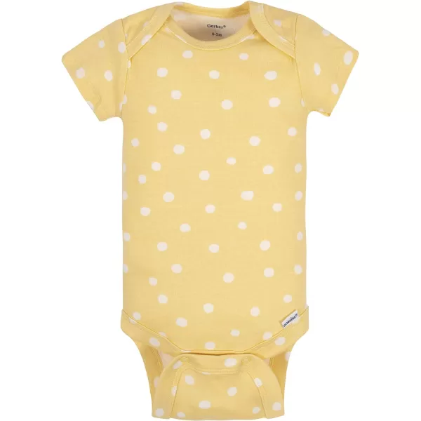 Grow by Gerber baby-girls 5-pack Short-sleeve Onesies Bodysuits