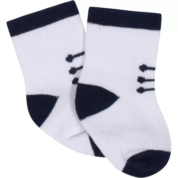 Gerber Baby 8-Pack Wiggle-Proof Jersey Crew Socks