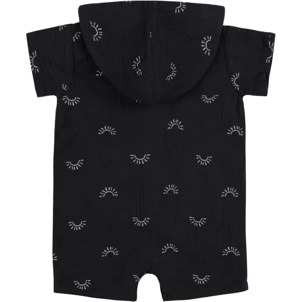 Gerber Baby Boys Hooded Cotton RomperRomper