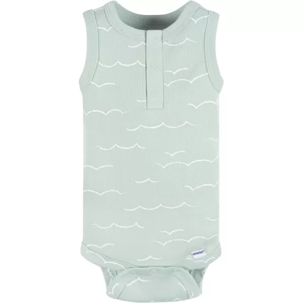 Gerber Baby Boys Multi-Pack Sleeveless Onesies Bodysuit