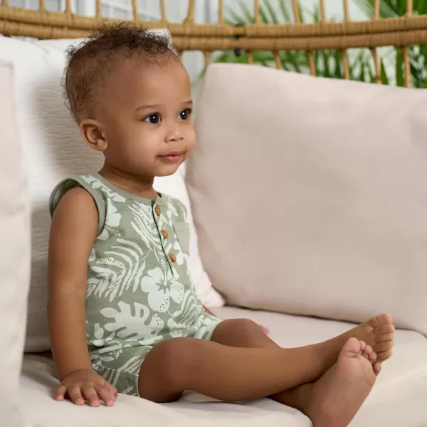 Gerber Baby Boys Short Leg and Long Leg Romper SetRomper
