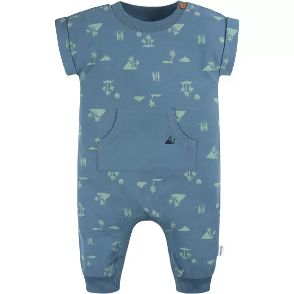 Gerber Baby Boys Short Leg and Long Leg Romper SetRomper