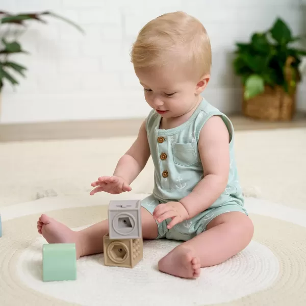 Gerber Baby Boys Short Leg and Long Leg Romper SetRomper