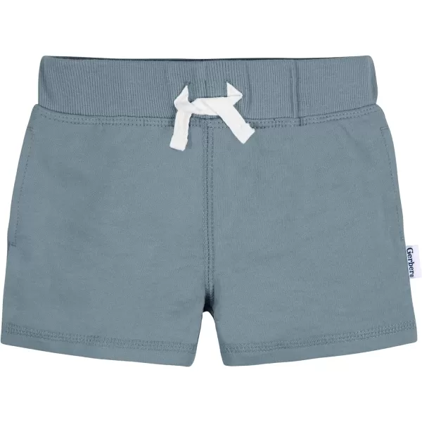 Gerber Baby Boys' Toddler 3-Pack Pull-on Knit Shorts
