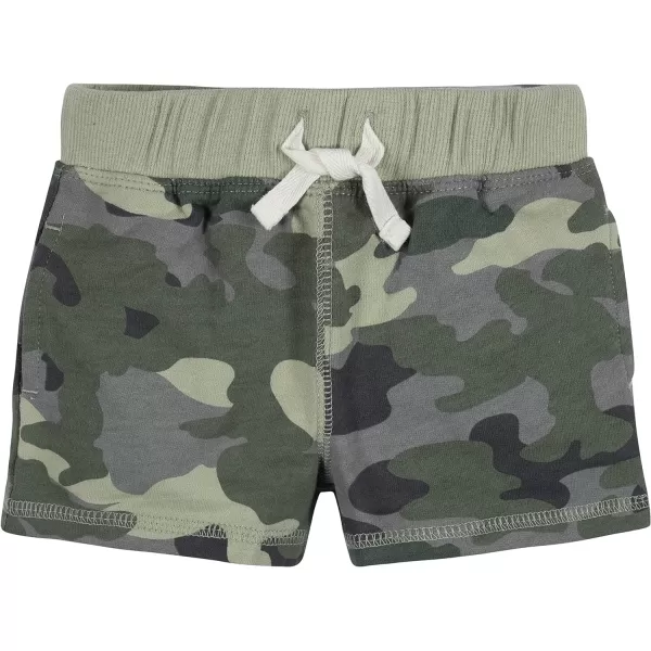 Gerber Baby Boys' Toddler 3-Pack Pull-on Knit Shorts