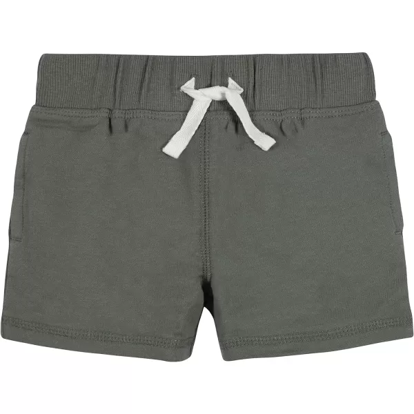Gerber Baby Boys' Toddler 3-Pack Pull-on Knit Shorts