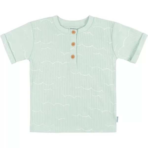 Gerber Baby Boys' Toddler 3-Pack Short Sleeve Pocket Tees