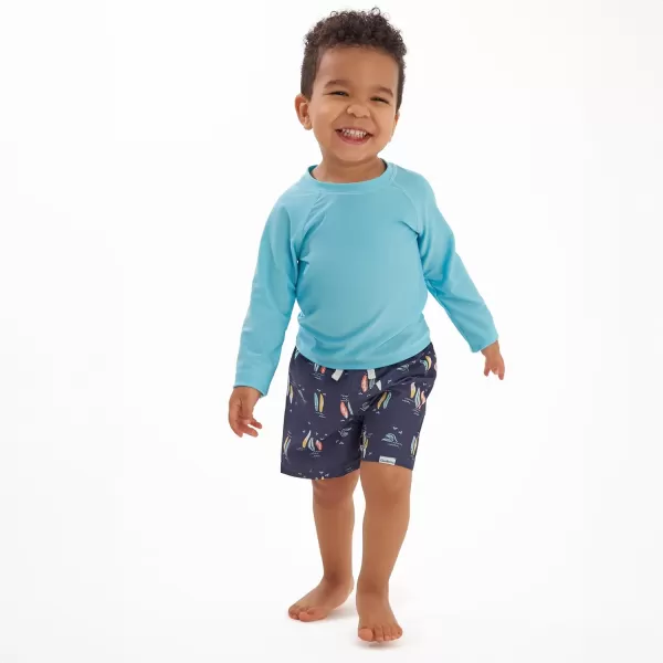 Gerber Boys' Toddler 2-Pack Swim Trunks