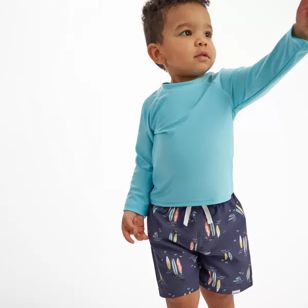 Gerber Boys' Toddler 2-Pack Swim Trunks