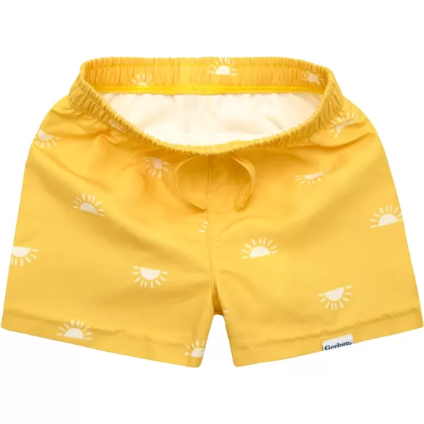 Gerber Boys' Toddler 2-Pack Swim Trunks