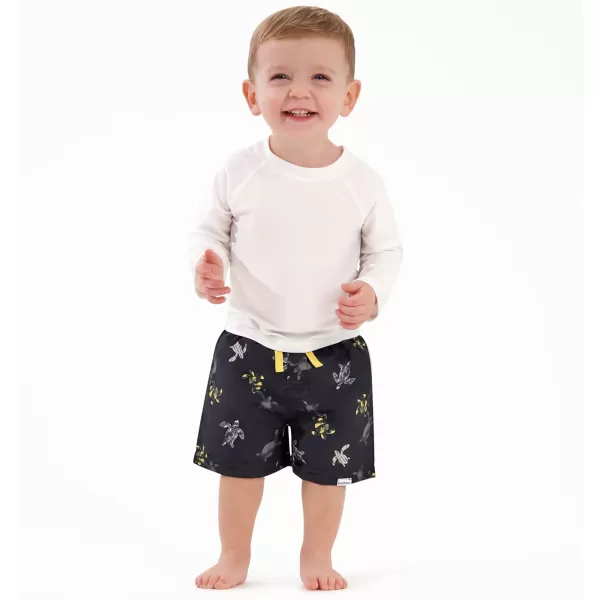 Gerber Boys' Toddler 2-Pack Swim Trunks