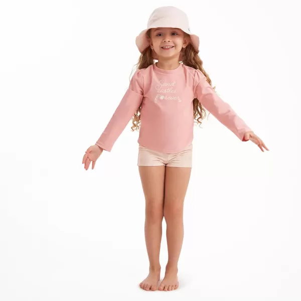 Gerber Girls' Rashguard Set