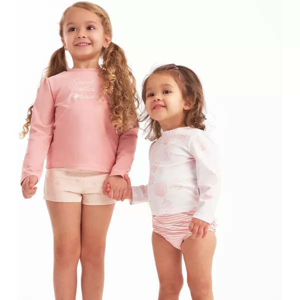 Gerber Girls' Rashguard Set